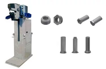 SELF-CLINCH FASTENERS AND PNEUMATIC PRESSES FOR FASTENERS INSERTION